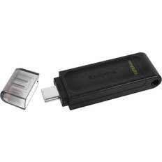 128 GB - USB Type-C USB-minnen Kingston DataTraveler 70 128GB USB 3.2