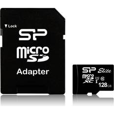 128 GB - U1 - microSDXC Minneskort Silicon Power Elite microSDXC Class 10 UHS-I U1 128GB