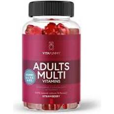 Jordgubbar Vitaminer & Mineraler VitaYummy Adults Multivitamin Strawberry 60 st