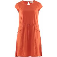Cargobyxor - Dam - Orange Kläder Fjällräven High Coast Lite Dress W - Rowan Red