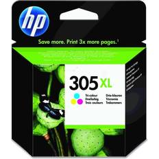 HP Cyan Bläckpatroner HP 305XL (Multicolour)