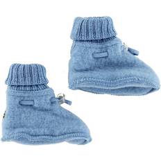 Blåa Tossor Joha Wool Fleece Baby Shoes - Allure