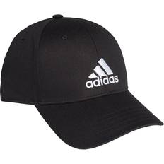 M Accessoarer adidas Junior Baseball Cap - Black/Black/White (FK0891)