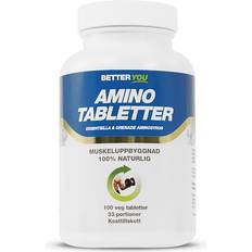 Förbättrar muskelfunktion Aminosyror Better You Aminotabletter 100 st