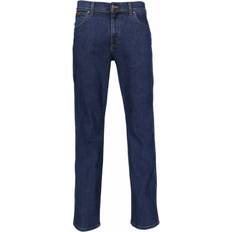 Wrangler Blåa - Herr - W34 Jeans Wrangler Texas Stretch Jeans - Darkstone