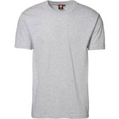 Herr - Viskos T-shirts ID T-Time T-shirt - Grey Melange