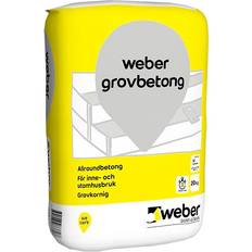 Cement- & Betongbruk Weber Saint-Gobain Grovbetong C32/40 20kg