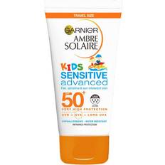 Garnier Barn Solskydd Garnier Ambre Solaire Kids Sensitive Advanced Sun Cream SPF50+ 50ml
