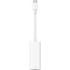 Apple Kabeladaptrar Kablar Apple Thunderbolt 3 USB C - Thunderbolt 2 USB B M-F Adapter 0.2m
