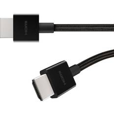 Belkin HDMI-kablar - High Speed with Ethernet (4K) - Standard HDMI-Standard HDMI Belkin AV10176 HDMI-HDMI 2.1 2m