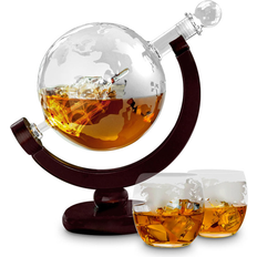 Transparent Whiskeykaraffer MikaMax Globe Whiskeykaraff 3st 0.85L