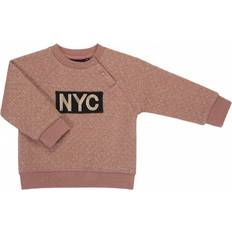 Petit by Sofie Schnoor Emily Sweat NYC LS - Dusty Rose Glitter (P201624)