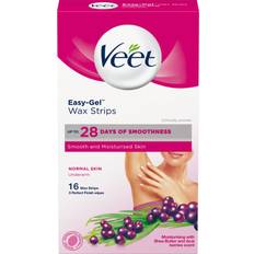 Hårborttagningsprodukter Veet Easy-Gel Wax Strips 16-pack
