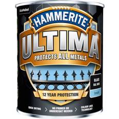 Hammerite Ultima Metallfärg Svart 0.75L