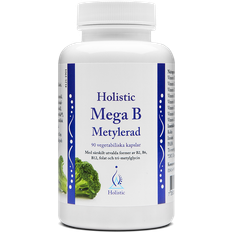 Holistic B-vitaminer Vitaminer & Mineraler Holistic Mega B Metylerad 90 st