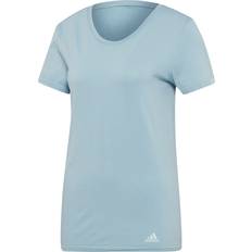 Adidas Blåa - Dam - Elastan/Lycra/Spandex T-shirts adidas 25/7 T-shirt Women - Ash Grey