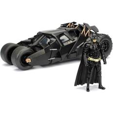 Jada Leksaksfordon Jada DC Comics The Dark Knight Batmobile & Batman