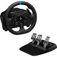 Logitech USB typ A Spelkontroller Logitech G923 Driving Force Racing PC/PS4 - Black