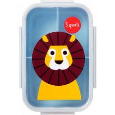 3 Sprouts Nappflaskor & Servering 3 Sprouts Lion Bento Box