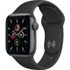 Apple Sömnavläsning - iPhone Smartwatches Apple Watch SE 2020 40mm Aluminium Case with Sport Band