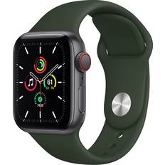Apple Sömnavläsning - iPhone Smartwatches Apple Watch SE 2020 Cellular 40mm Aluminium Case with Sport Band