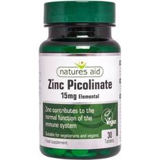 Natures Aid Zinc Picolinate 15mg 30 st
