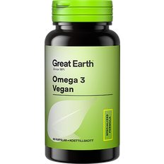 Great Earth Omega 3 Vegan 60 st
