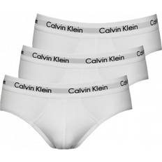 Calvin Klein Bomull - Briefs - Herr Kalsonger Calvin Klein Stretch Hip Brief 3-pack - White