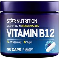Star Nutrition Vitaminer & Mineraler Star Nutrition Vitamin B12 90 st