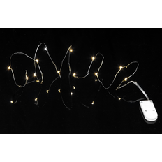 Guld - LED-belysning Ljusslingor & Ljuslister Star Trading Dew Drop Ljusslinga 12 Lampor