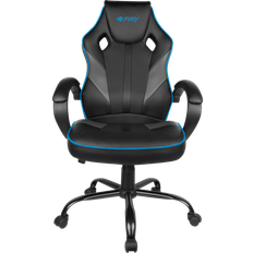 Justerbar sitthöjd Gamingstolar på rea Natec Fury Avenger M Gaming Chair - Black/Grey/Blue