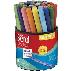 Berol Pennor Berol Colour Broad Tip 1.2mm 42-pack