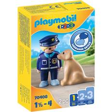 Playmobil Figuriner Playmobil Police Officer with Dog 70408