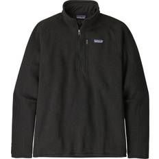 XXL Tröjor Patagonia Better Sweater 1/4-Zip Fleece Jacket - Black