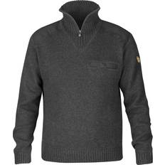 Fjällräven Herr - Stickad tröjor Fjällräven Koster Sweater M - Dark Grey