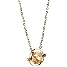 Harry Potter Spinning Time Turner Necklace - Gold