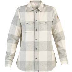 Dam - S Skjortor Fjällräven Canada Shirt W - Fog/Chalk White