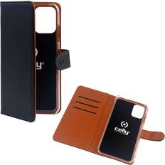 Celly Apple iPhone 12 Plånboksfodral Celly Wally Wallet Case for iPhone 12/12 Pro