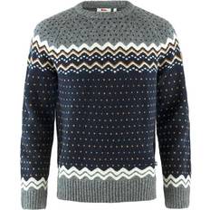 Fjällräven Herr - Stickad tröjor Fjällräven Övik Sweater M - Dark Navy