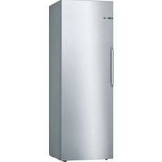 Grå Fristående kylskåp Bosch KSV33VLEP Silver, Grå, Rostfritt stål