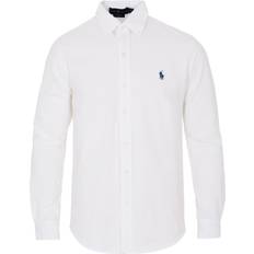 Skjortor Polo Ralph Lauren Featherweight Mesh Shirt - White