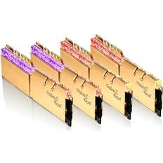 128 GB - 4000 MHz - DDR4 RAM minnen G.Skill Trident Z Royal Gold DDR4 4000MHz 4x32GB (F4-4000C18Q-128GTRG)