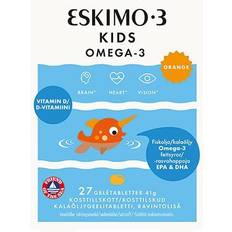 D-vitaminer - Ögon Fettsyror Eskimo3 Kids Omega-3 27 st