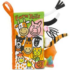 Jellycat Möss Leksaker Jellycat Farm Tails Book