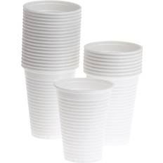 Tallrikar, Glas & Bestick Plastic Mug 20cl White 100-pack