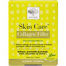 C-vitaminer Kosttillskott New Nordic Skin Care Collagen Filler 60 st