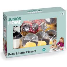 Junior Home Köksleksaker Junior Home Pots & Pans Playset