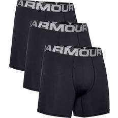 Under Armour Kalsonger Under Armour Charged Cotton 6" Boxerjock 3-pack - Black