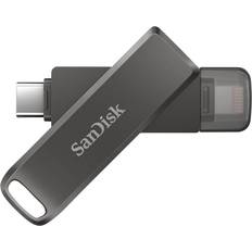256 GB - USB 3.0/3.1 (Gen 1) - USB Type-C USB-minnen SanDisk USB-C iXpand Luxe 256GB