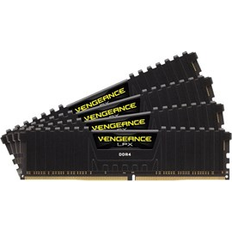 128 GB - 4000 MHz - DDR4 RAM minnen Corsair Vengeance LPX Black DDR4 4000MHz 4x32GB (CMK128GX4M4Z4000C18)